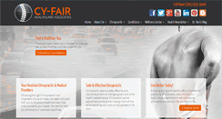 Desktop Screenshot of cyfairhealthcare.com